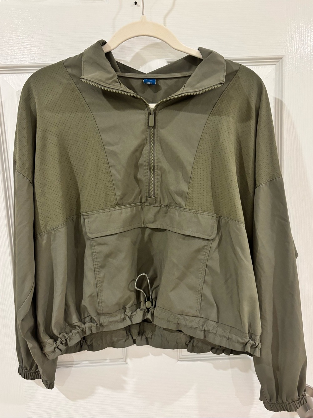 Old Navy StretchTech Cropped Windbreaker Jacket M